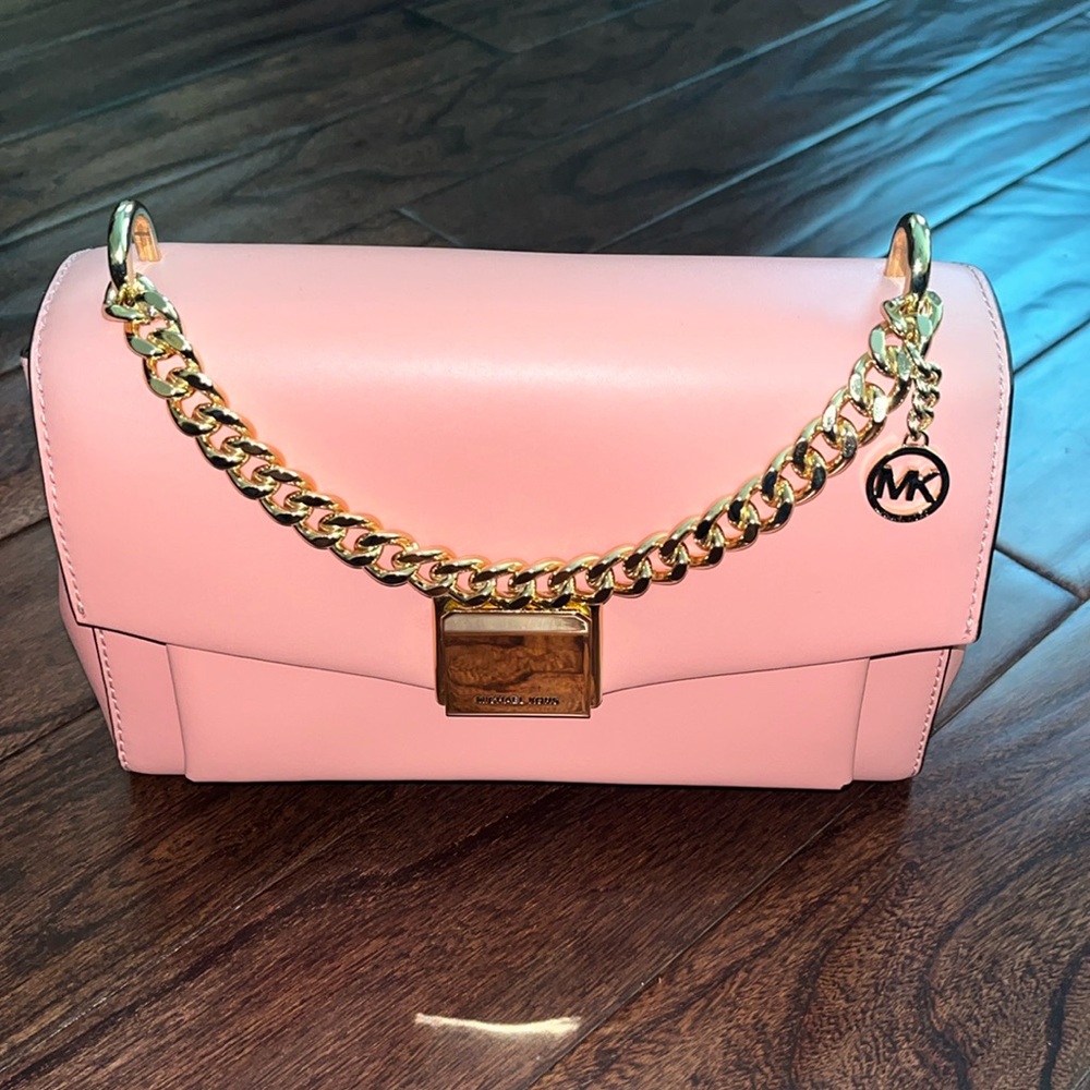 Michael Kors Lita Medium Leather Crossbody